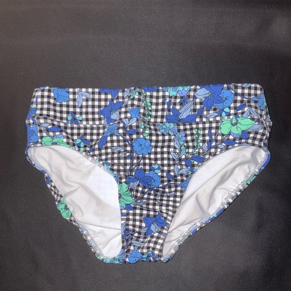 Lands' End Other - Lands' End Blue and Green Floral Bikini Bottom